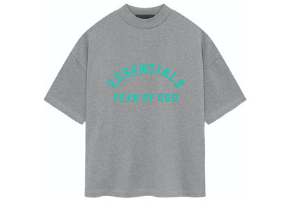 Fear of God Essentials Heavy Jersey S/S Tee Dark Heather Oatmeal