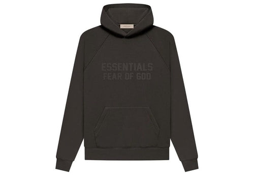 Fear of God Essentials Hoodie Off Black