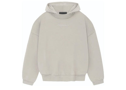 Fear of God Essentials Hoodie Silver Cloud