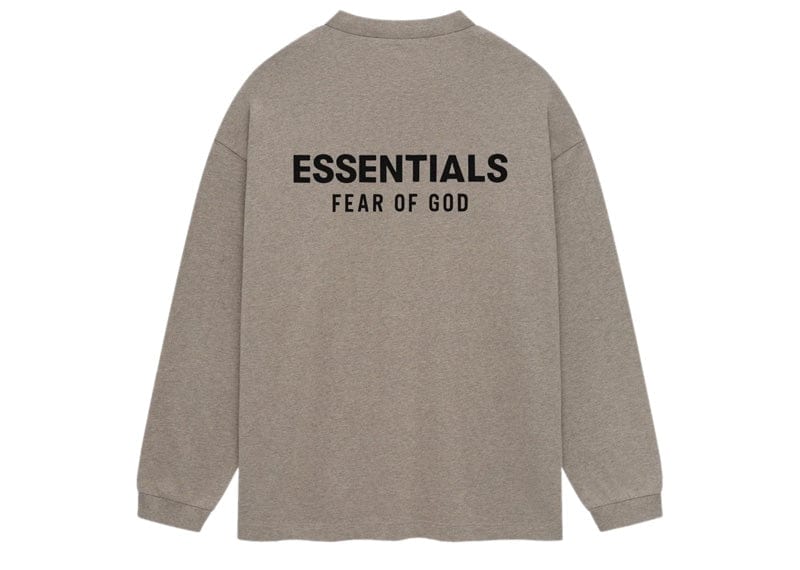 Fear of God Essentials Jersey Long Sleeve T-Shirt Heather Gray