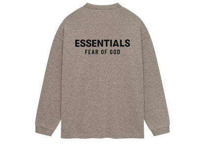Fear of God Essentials Jersey Long Sleeve T-Shirt Heather Gray