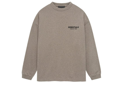Fear of God Essentials Jersey Long Sleeve T-Shirt Heather Gray