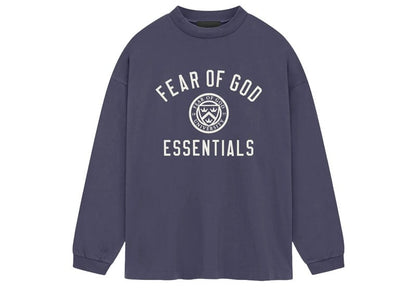 Fear of God Essentials Jersey Long Sleeve Tee Marine