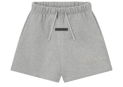 Fear of God Essentials Kids Classic Fleece Sweatshort Heather Stone (8 Years)