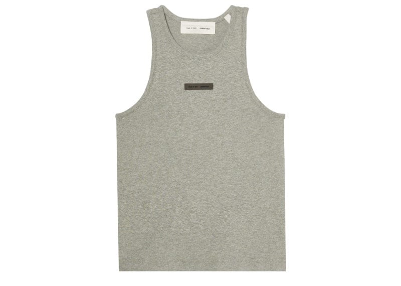 Fear of God Essentials Kids Concrete Heather Tank Top (10 Years)