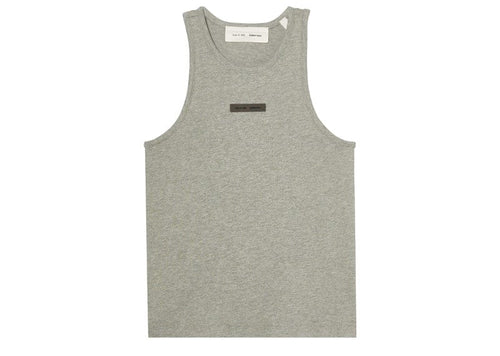 Fear of God Essentials Kids Concrete Heather Tank Top (10 Years)