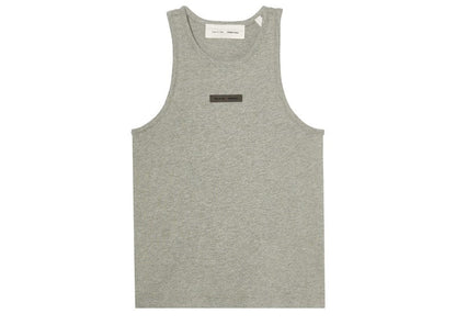 Fear of God Essentials Kids Concrete Heather Tank Top (12 Years)