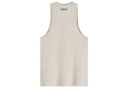 Fear of God Essentials Lightweight Tank Top Heather Stone
