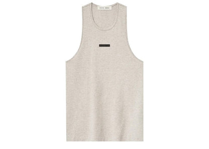 Fear of God Essentials Lightweight Tank Top Heather Stone