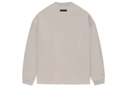 Fear of God Essentials LS Tee Silver Cloud
