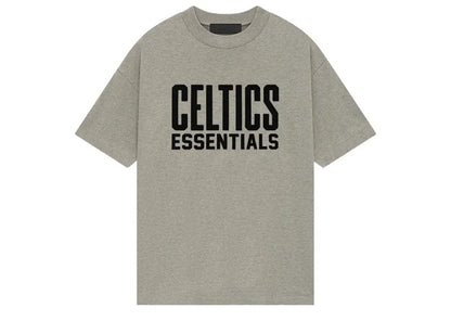 Fear of God Essentials NBA Celtics Tee Warm Heather