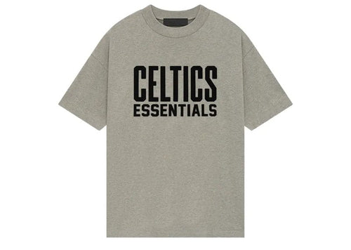 Fear of God Essentials NBA Celtics Tee Warm Heather