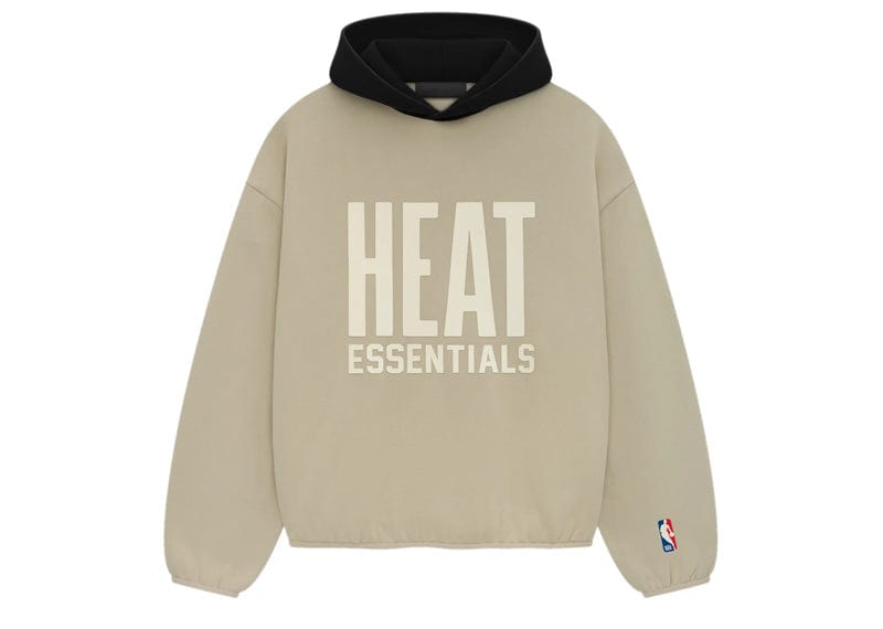 Fear of God Essentials NBA Heat Hoodie Wheat