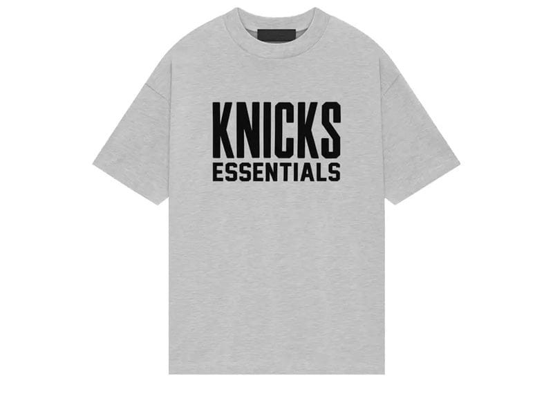 Fear of God Essentials NBA Knicks Tee Light Heather