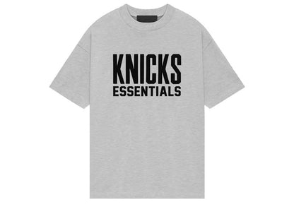 Fear of God Essentials NBA Knicks Tee Light Heather