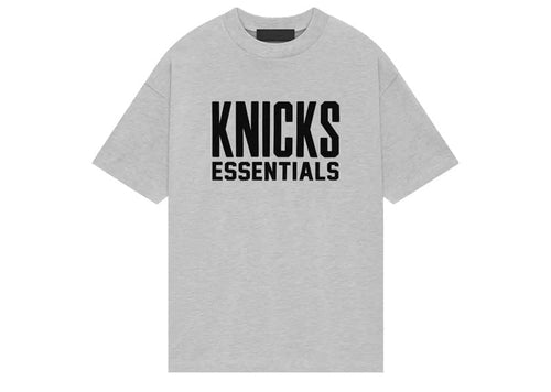Fear of God Essentials NBA Knicks Tee Light Heather