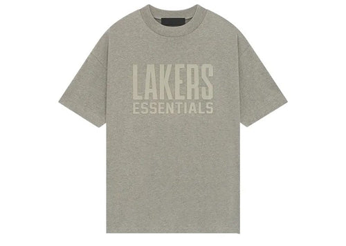 Fear of God Essentials NBA Lakers Tee Warm Heather