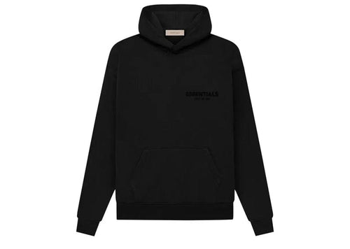 Fear of God Essentials Pullover Chest Logo Hoodie Stretch Limo/Black
