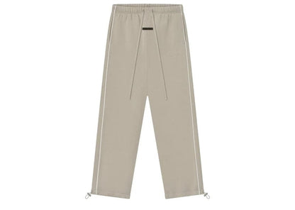 Fear of God Essentials Relaxed Fleece Piping Sweatpant Timber/Cloud White