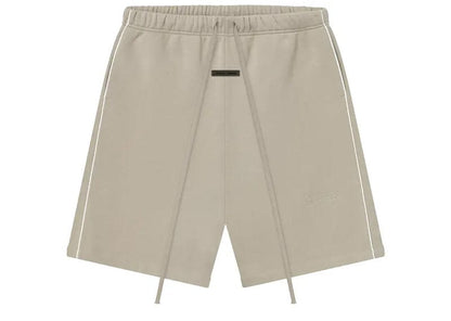 Fear of God Essentials Relaxed Fleece Piping Sweatshort Timber/Cloud White