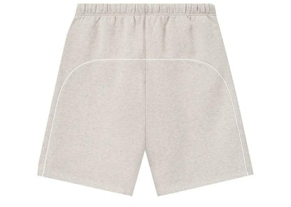 Fear of God Essentials Relaxed Fleece Piping Sweatshorts Heather Stone