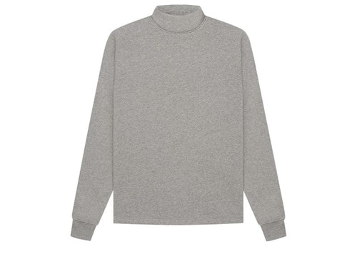 Fear of God Essentials Relaxed Mockneck (SS22) Dark Oatmeal