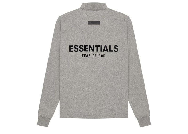 Fear of God Essentials Relaxed Mockneck (SS22) Dark Oatmeal