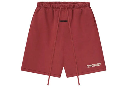 Fear of God Essentials Relaxed Sweatshort Crimson