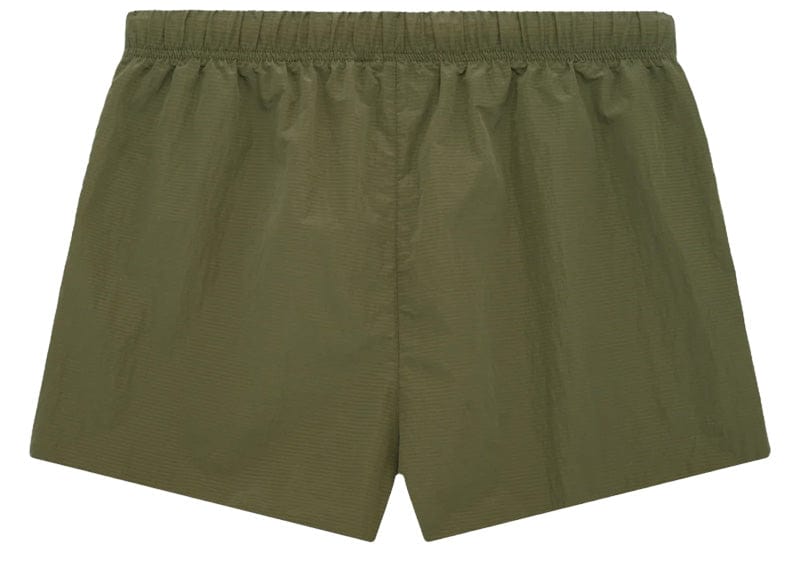 Fear of God Essentials Ripstop Running Shorts Military