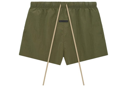 Fear of God Essentials Ripstop Running Shorts Military