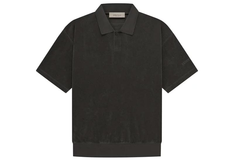 Fear of God Essentials SS Terry Polo Off Black