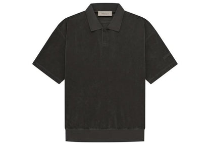 Fear of God Essentials SS Terry Polo Off Black