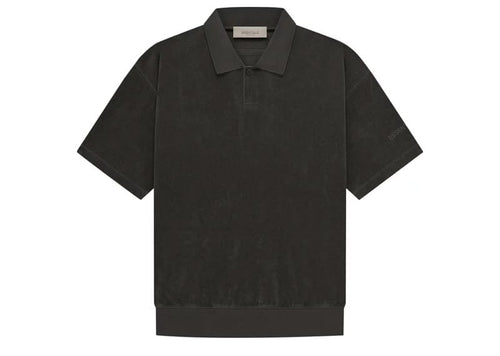Fear of God Essentials SS Terry Polo Off Black