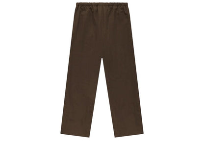 Fear of God Essentials Textured Nylon Utility Pant Brown