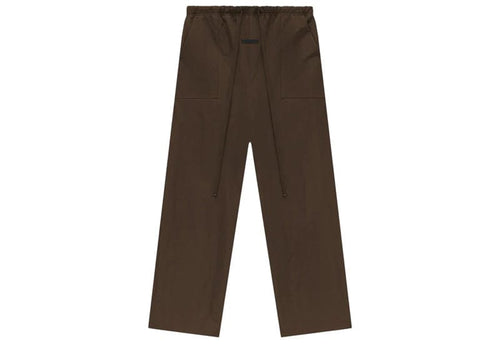 Fear of God Essentials Textured Nylon Utility Pant Brown