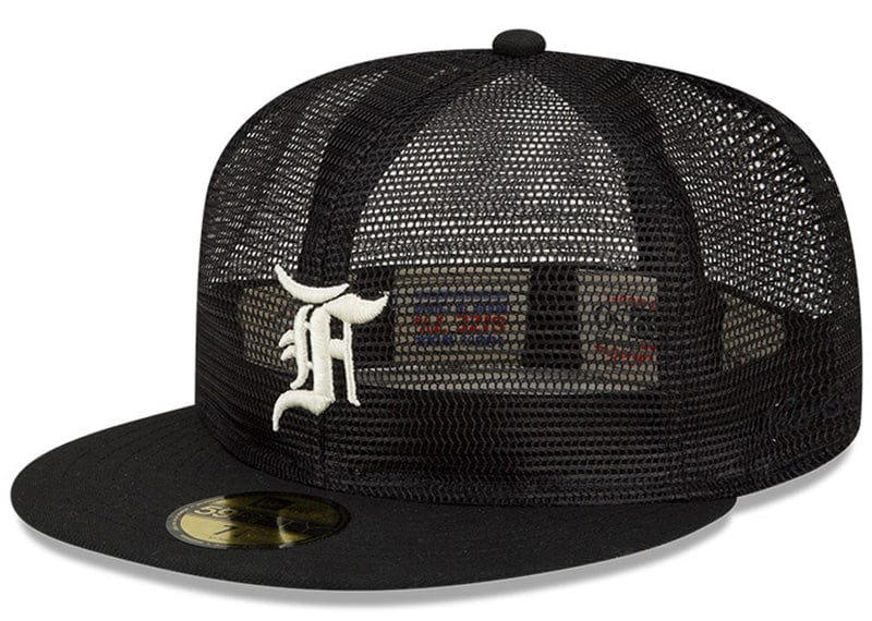 Fear of God ESSENTIALS x Detroit Tigers Black 59FIFTY Cap