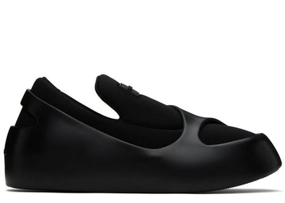 Ferragamo Lunar Paneled Slip-On Sneakers Black
