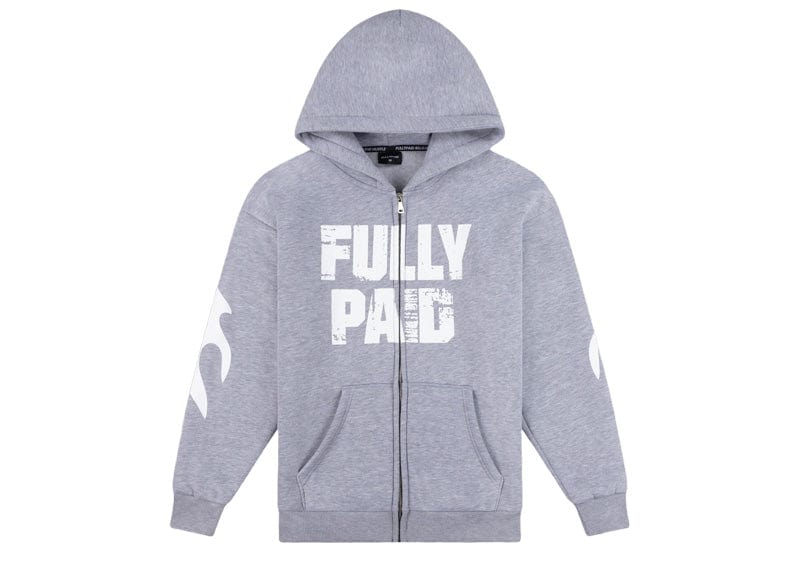 Fully Paid Drift Zip Up Jacket Grey