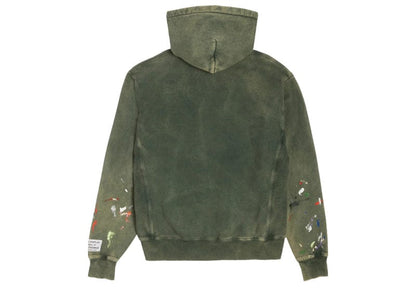 Gallery Dept. Center Logo Hoodie Green
