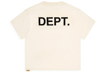 Gallery Dept. Gym Printed Cotton Tee Cream