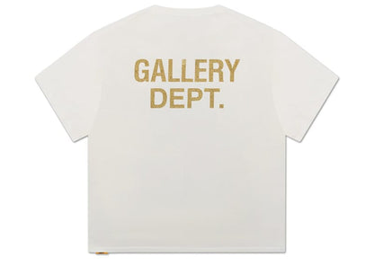 Gallery Dept. Oct Biker Dog Tee Light Archival White