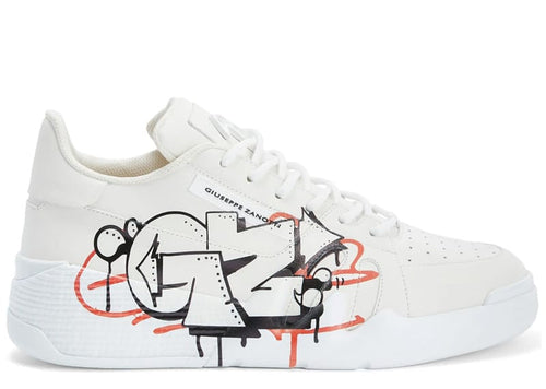 Giuseppe Zanotti Talon Graphic Print Sneakers White