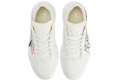 Giuseppe Zanotti Talon Graphic Print Sneakers White