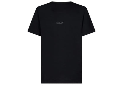 Givenchy 4G-Embroidered Cotton T-shirt Black