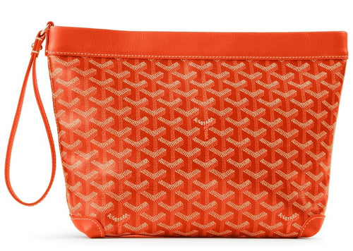 Goyard Conti Orange Pouch