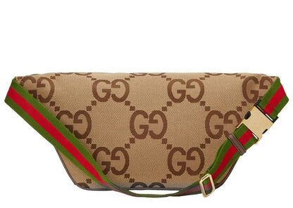 Gucci Belt Bag Jumbo GG Camel/Ebony