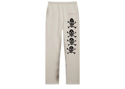 Hellstar If You Dont Like Us Beat Us Track Trousers - Cream