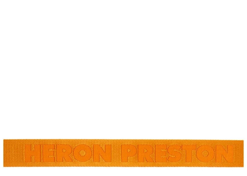 Heron Preston Tape Belt Orange/Gold