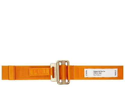 Heron Preston Tape Belt Orange/Gold