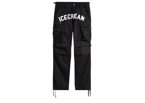 ICE CREAM Coco Cargo Pants Black